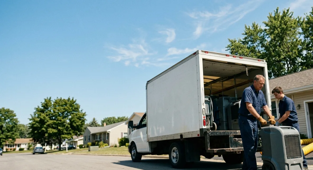 Water Damage Cleanup in Orchard, IA near me